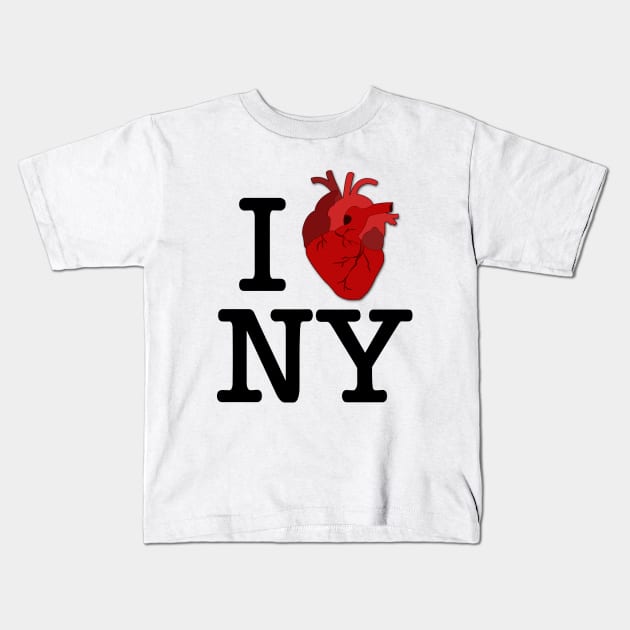 New York Kids T-Shirt by Nirvanax Studio